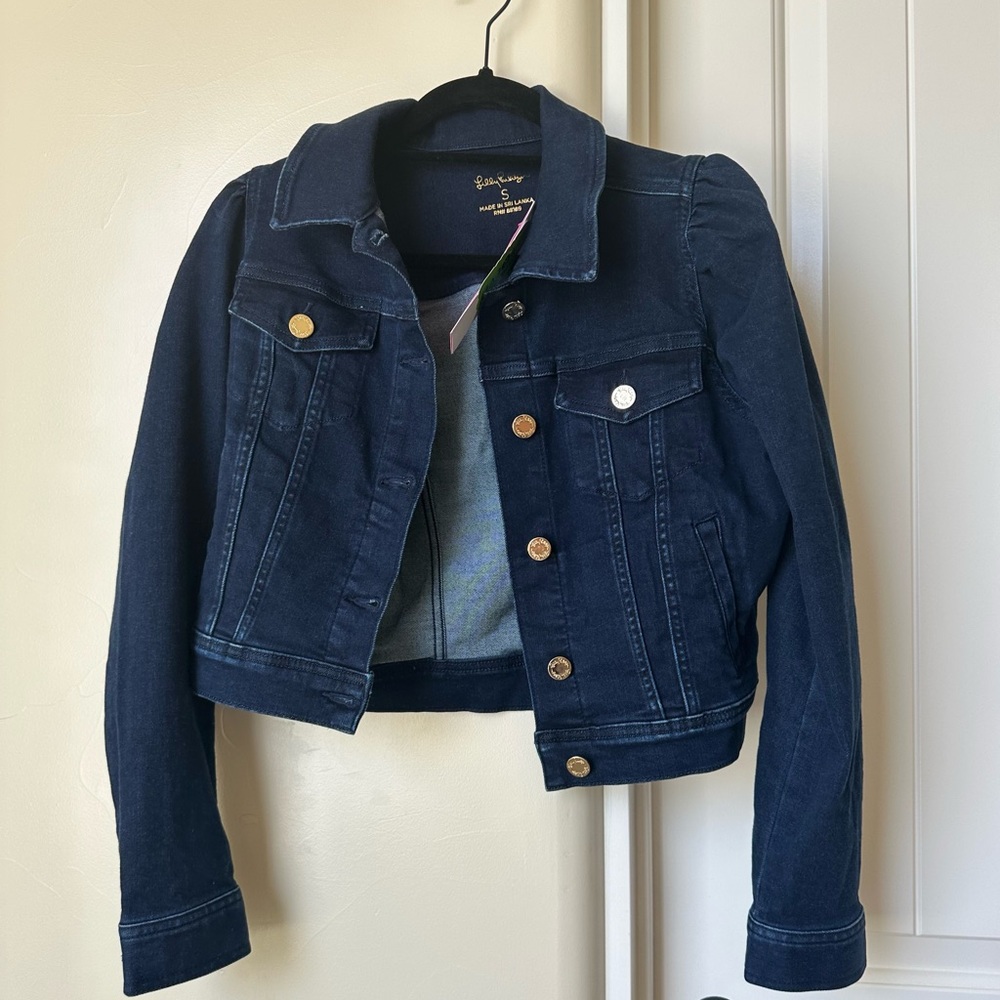 NWT Lilly Pulitzer Jean jacket